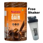 Patanjali Nutrela Weight Gain (Chocolate Flavour)+Free Shaker