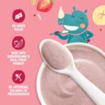 Strawberry, Ragi & Rice Cereal with Milk - Image 2