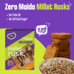 Pack of 3 - All Millet Rusks - Image 3
