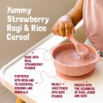 Strawberry, Ragi & Rice Cereal with Milk - Image 4