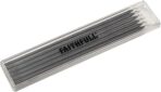 Faithfull Black Pencil Marking Refill Pack, 6 Piece, One Size, Multi Colour