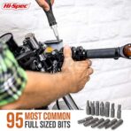 101pc Multi Bits Screw Driver Bits & Ratcheting Handle Set. Includes Tamper Proof Security Driver Bits - Image 3
