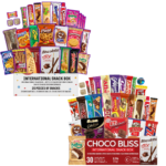 Eastanbul International Snack Box Gift Set, 55 Premium Foreign Snack and Chocolate Bars