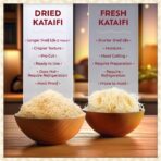 Eastanbul Bulk Dried & Chopped Kataifi Shredded Fillo Dough, Kurutulmus Kadayif Pastry Dough, Ingredient for The Viral Dubai Pistachio Chocolate Bar, Shredded Phyllo, Kunafa, Knafeh, Katifi, 2.2lb - Image 7