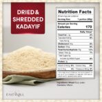 Eastanbul Bulk Dried & Chopped Kataifi Shredded Fillo Dough, Kurutulmus Kadayif Pastry Dough, Ingredient for The Viral Dubai Pistachio Chocolate Bar, Shredded Phyllo, Kunafa, Knafeh, Katifi, 2.2lb - Image 9