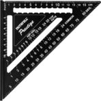 Faithfull Prestige Metric Quick Roofing Square Black Aluminium - 180mm - Image 4