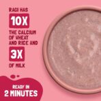 Strawberry, Ragi & Rice Cereal with Milk - Image 6