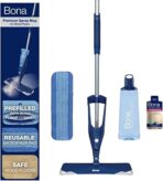 Bona Hardwood Floor Premium Spray Mop - Includes Wood Floor Cleaning Concentrate and Machine Washable Microfiber Cleaning Pad - Dual Zone Cleaning Design for Faster Cleanup - Image 2