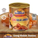 Gulab Jamun Long (w/ Cardamom Flavored Sugar Syrup) 35.3oz (2.2lbs) 1kg Pack of 2 - Rani Brand Authentic Indian Products - Image 4