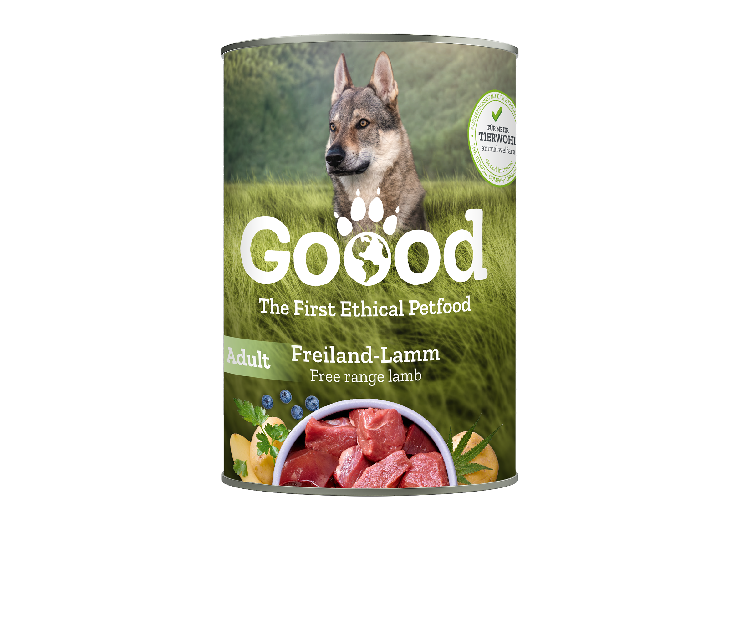 GD_Dose_400g_Lamm_1_oS.png Free Range Lamb Wet Food for Adult Dogs - Image 1