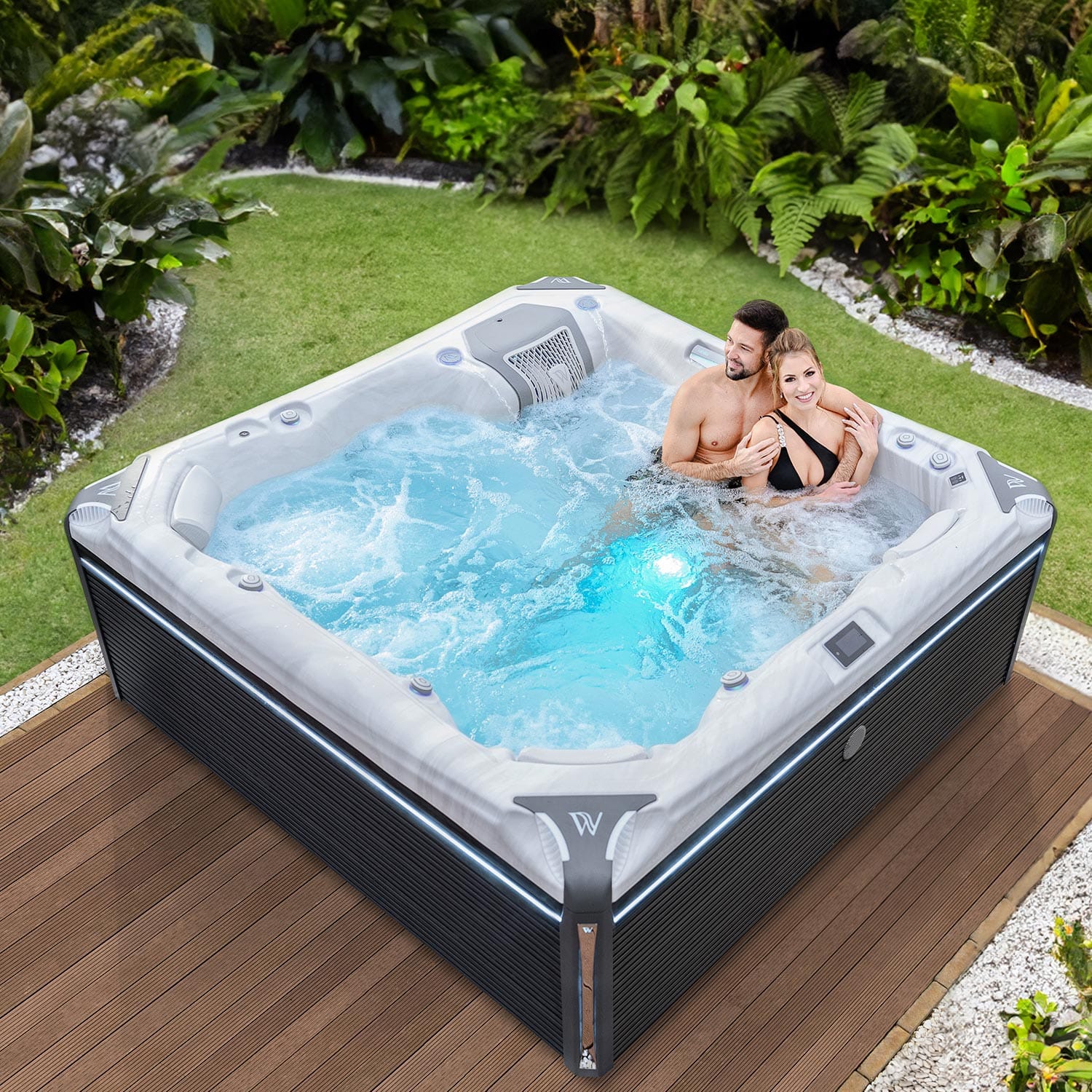 Wellis_kilimanjaro_Life_hot_tub_lifestyle4.jpg Kilimanjaro LifeLuxury Hot Tub - Image 1