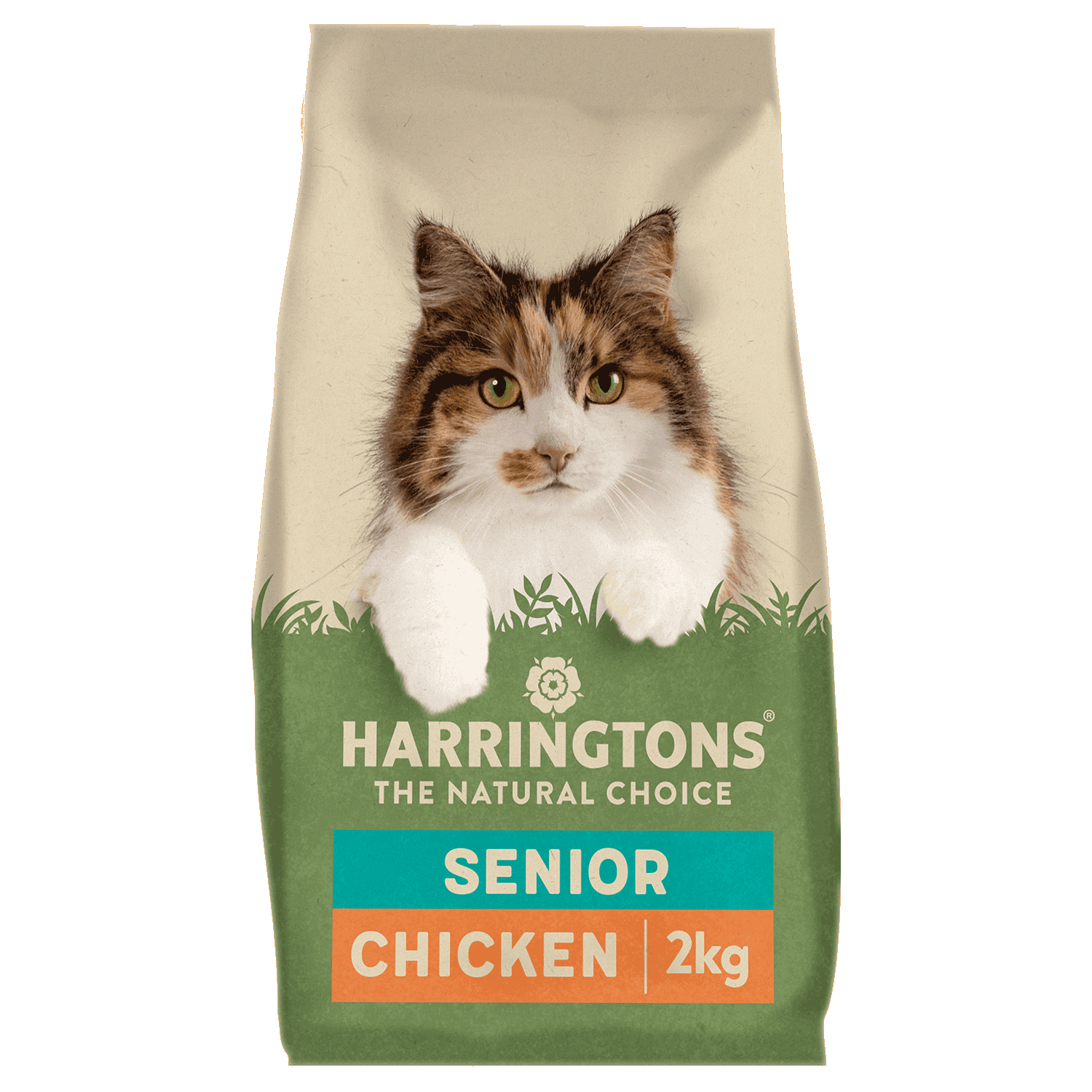senior-chicken-fop-opt_89efc811-2d37-4787-bab1-cf85b4b420f0.png Complete Senior Chicken Dry Cat Food 2kg - Image 1