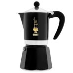 Bialetti Limited Edition Caffe Mercanti Black Oro 6 Cups - Italian Stovetop Moka Pot - Image 5