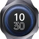 CANYON Hexagon Smartwatch - 1.43 Inch AMOLED Fitness Watch with Phone Function, 123 Sports Modes, SpO2 & Heart Rate, Pedometer, Sleep Monitor, Health Watch, Smartwatch Men Women, iOS & Android