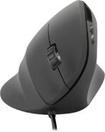Speedlink PIAVO Ergonomic Vertical Mouse - Ergonomic Vertical Mouse Wired, Adjustable up to 2400 dpi, Rubberised Surface, Vertical Mouse with Cable USB-A, 5 Buttons, Black - Image 4