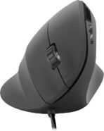Speedlink PIAVO Ergonomic Vertical Mouse - Ergonomic Vertical Mouse Wired, Adjustable up to 2400 dpi, Rubberised Surface, Vertical Mouse with Cable USB-A, 5 Buttons, Black - Image 6