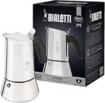 Bialetti - New Venus Induction, Stovetop Coffee Maker, Suitable for all Types of Hobs, Stainless Steel, 6 Cups (7.9 Oz), Silver - Image 4