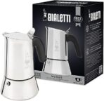 Bialetti - New Venus Induction, Stovetop Coffee Maker, Suitable for all Types of Hobs, Stainless Steel, 6 Cups (7.9 Oz), Silver - Image 6