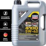 LIQUI MOLY Top Tec 4100 5W-40, Synthesis Technology Engine Oil, 5 L, Item Number: 3701