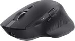 Trust Ozaa+ Wireless Mouse Bluetooth + 2.4 GHz, Programmable Multiple Devices Wireless Mouse, Side Mouse Wheel, 60% Recycled Plastic, Rechargeable Quiet Bluetooth Mouse, Laptop, Computer, Mac, Black - Image 6