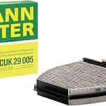 Original MANN-FILTER Interior Filter CUK 29 005 – Pollen filter with active charcoal – For passenger cars