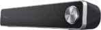 Trust Arys Soundbar, PC speaker, USB operation, 12 W peak power, 3.5 mm AUX connection, computer speakers for PC, monitor, laptop, TV, music - Black - Image 4