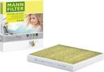 Original MANN-FILTER Interior Filter FP 26 009 – FreciousPlus biofunctional pollen filter – For passenger cars