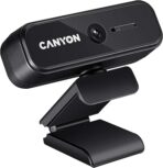 CANYON Webcam 1080p with Cover - Full HD USB Web Camera Plug & Play - 360° Rotating Web Camera Compatible with Windows for Streaming Video Chat, Zoom, YouTube, Skype, Conference - Image 3