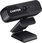 CANYON Webcam 1080p with Cover - Full HD USB Web Camera Plug & Play - 360° Rotating Web Camera Compatible with Windows for Streaming Video Chat, Zoom, YouTube, Skype, Conference - Image 6