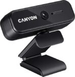 CANYON Webcam 1080p with Cover - Full HD USB Web Camera Plug & Play - 360° Rotating Web Camera Compatible with Windows for Streaming Video Chat, Zoom, YouTube, Skype, Conference - Image 7