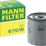 Original MANN-FILTER Oil filter W 712/95 – For Passenger Cars